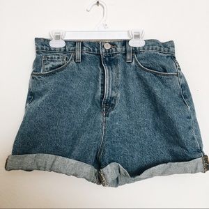BDG high waisted mom shorts